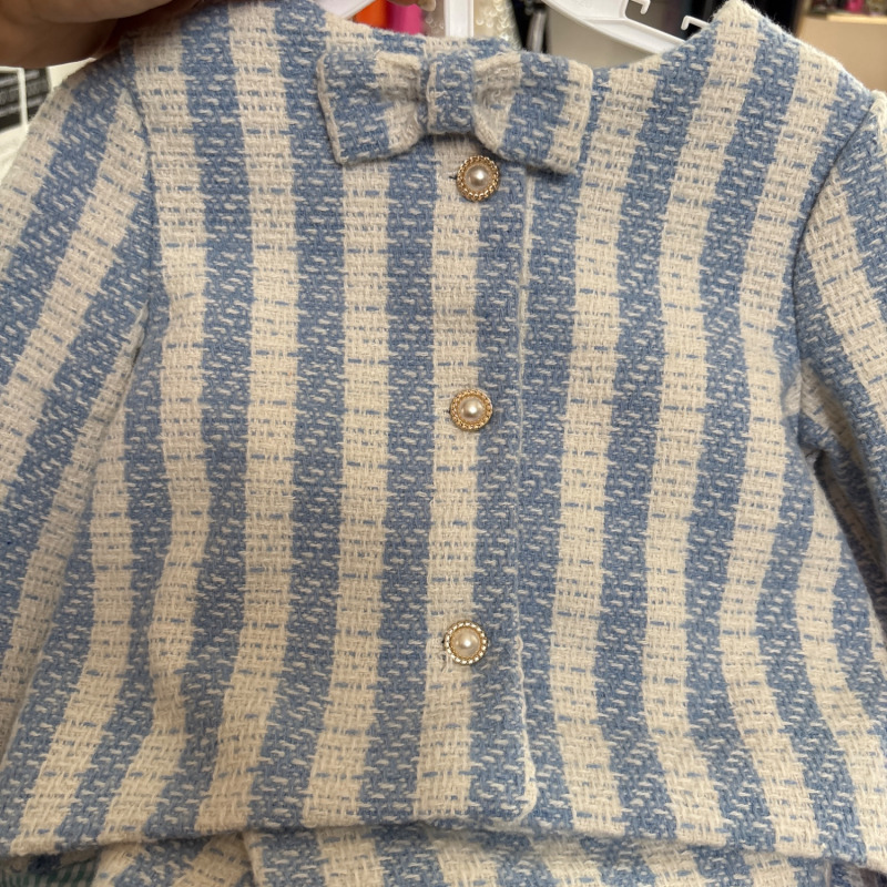 Conjunto niña azul