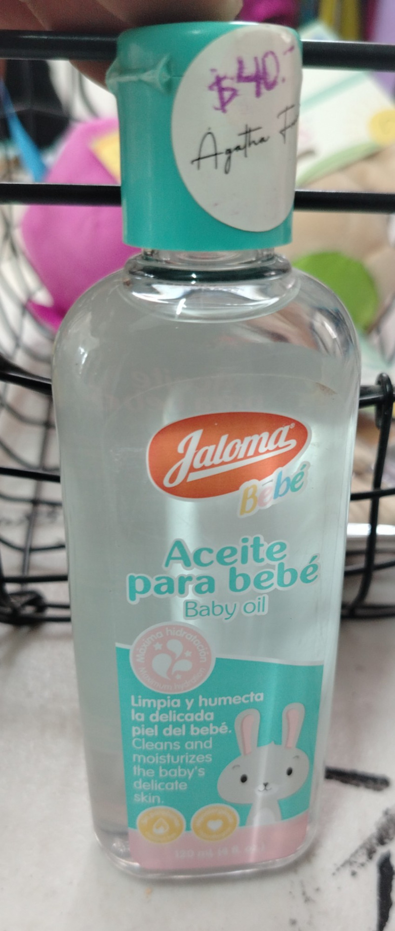 Aceite de bebe