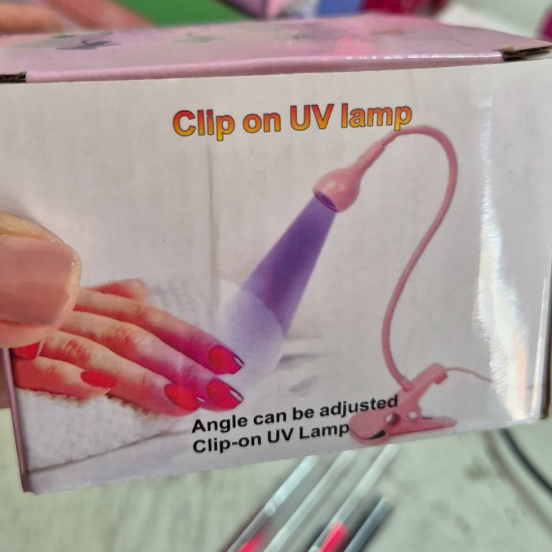 Lámpara individual/ clip on uv lamp