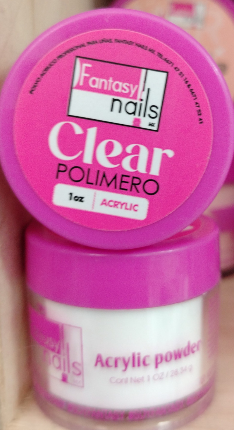 Clear polimero fantasy 1oz
