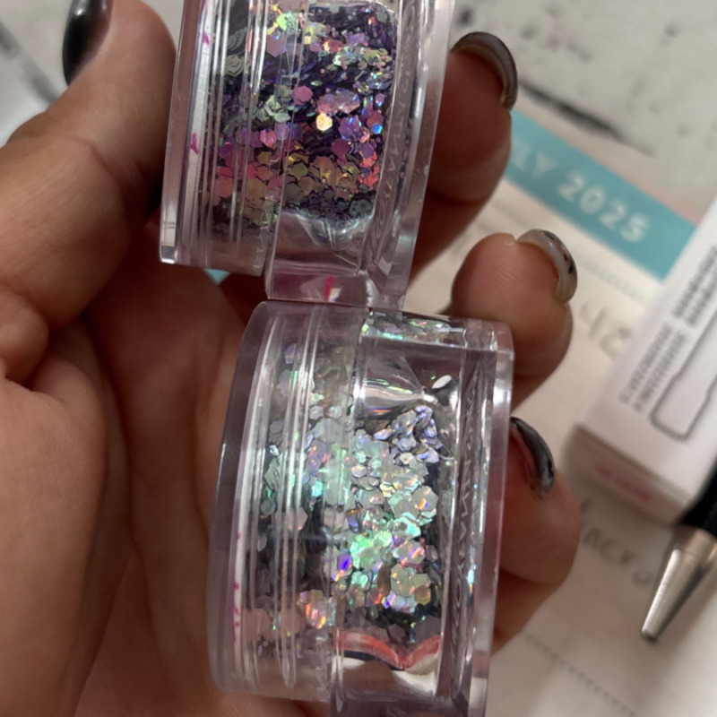 Glitter cat x
