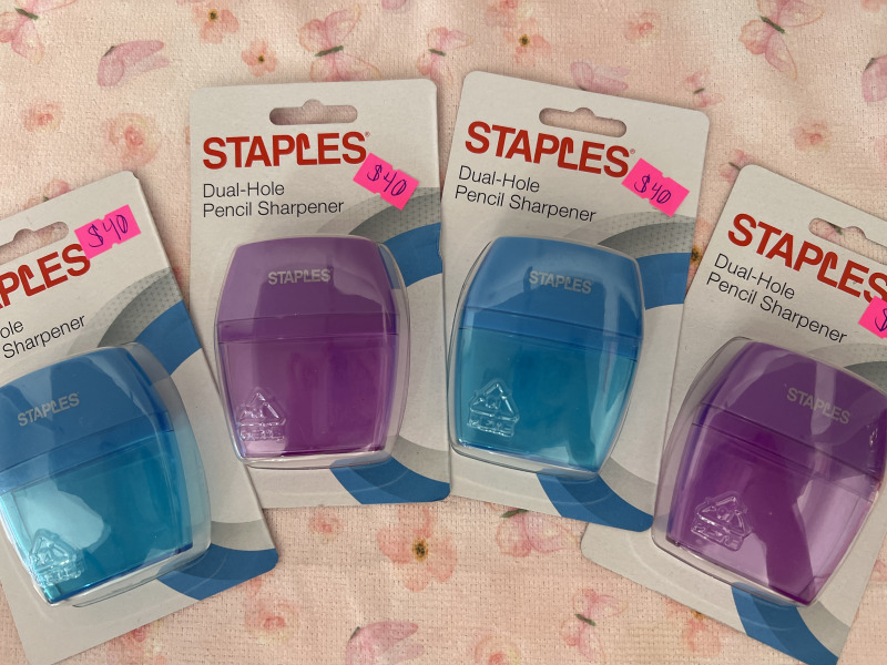 STAPLES Pencil Sharpener