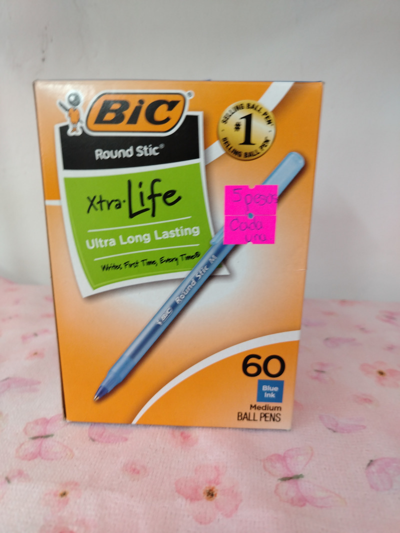 Pluma azul Bic Xtra-Life