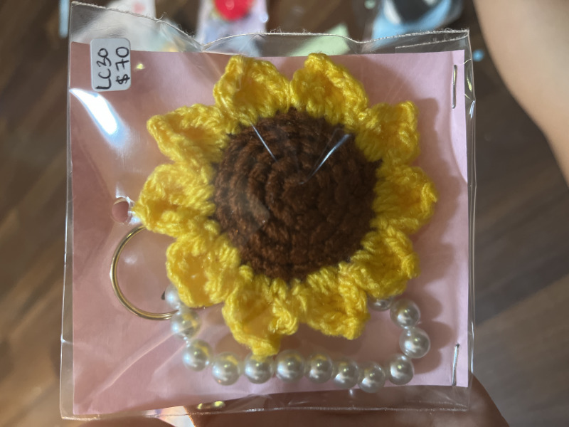 Llavero girasol