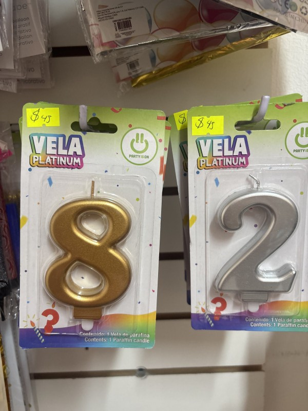 Vela para pastel