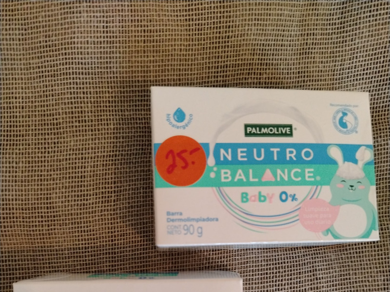 Jabón neutro bebé palmolive