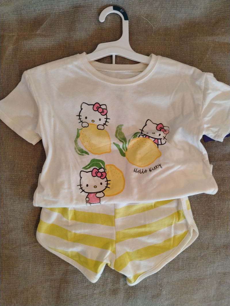 Set camisa y short niña Hello Kitty