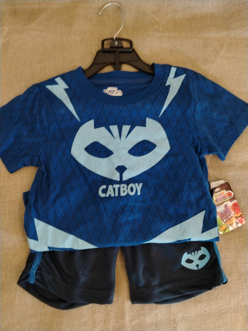 Set camisa y short niño PJMask