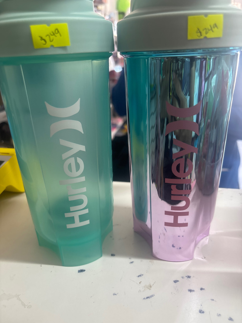 Hurley mixer bottle