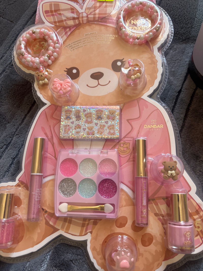 Maquillaje de niña osita