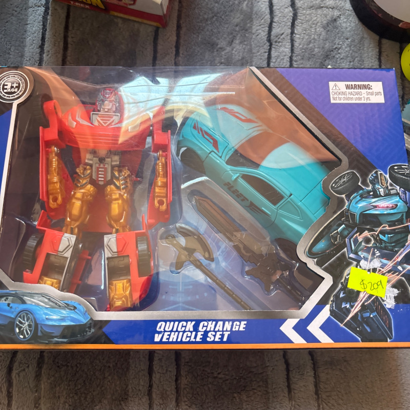 Robot y carro
