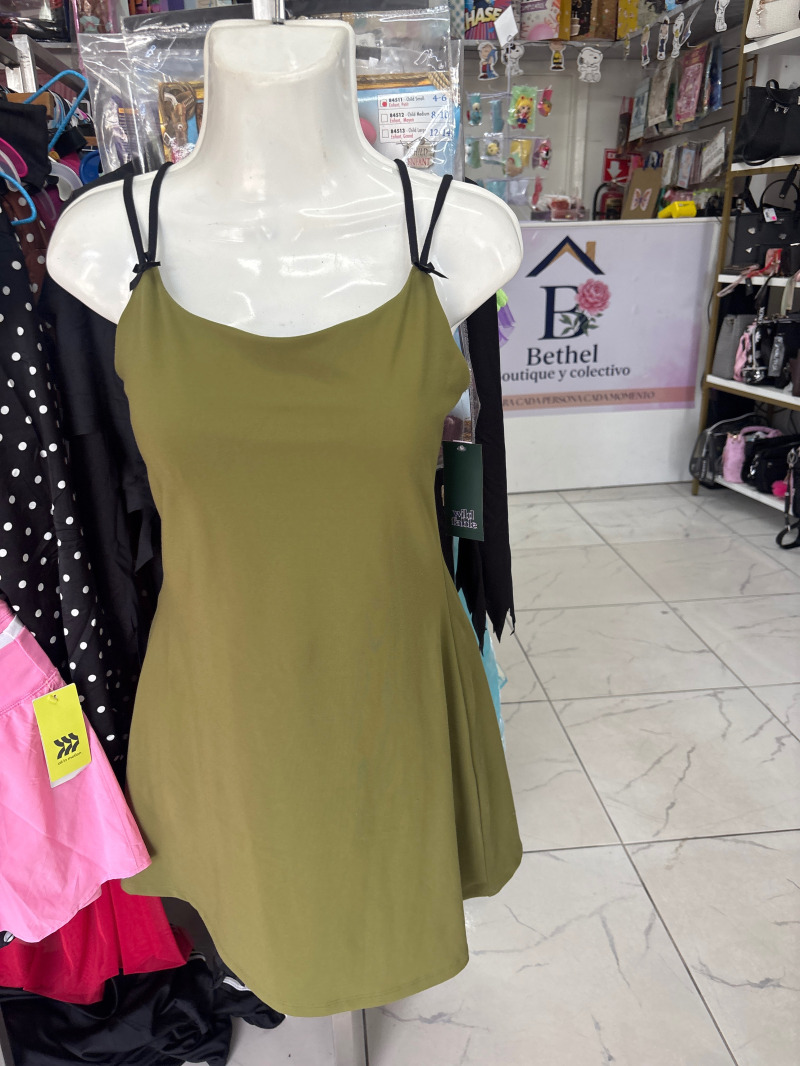 Vestido verde wild fable